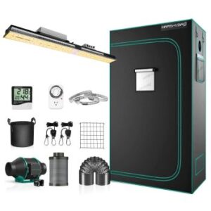 Mars Hydro SP 3000 LED Grow Light + 2'X4'(60X120CM) Indoor Complete Grow Tent Kits